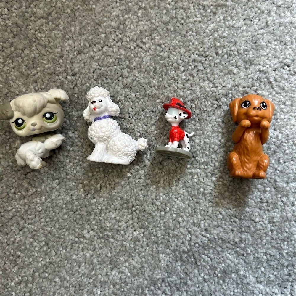 Barbie Miniature Dog Figurine Collection Set of 4
